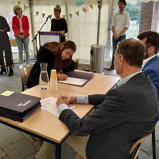 Intieme en feestelijke diploma-uitreiking (deel 1)