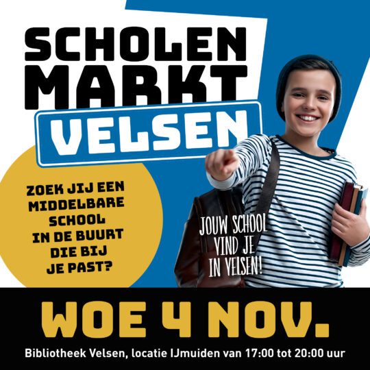 Scholenmarkt Velsen 2026