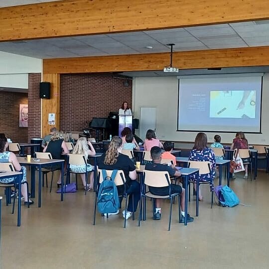 Eerste lichting Prelisenum op school