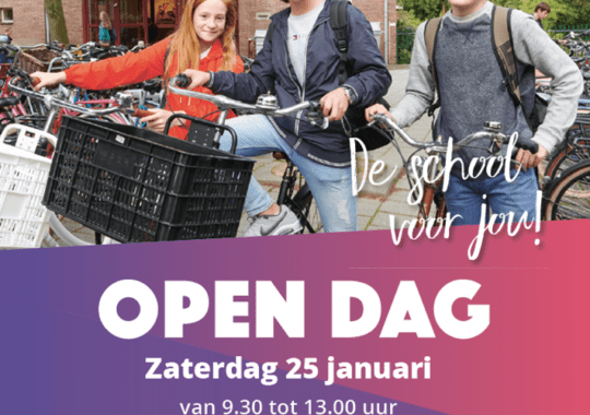 Open Dag 25 januari 2020